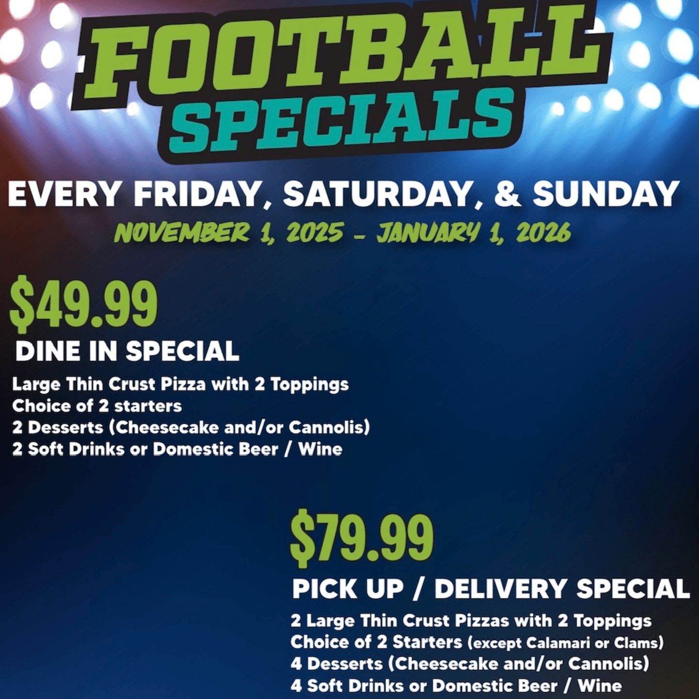 Football Special is here!
