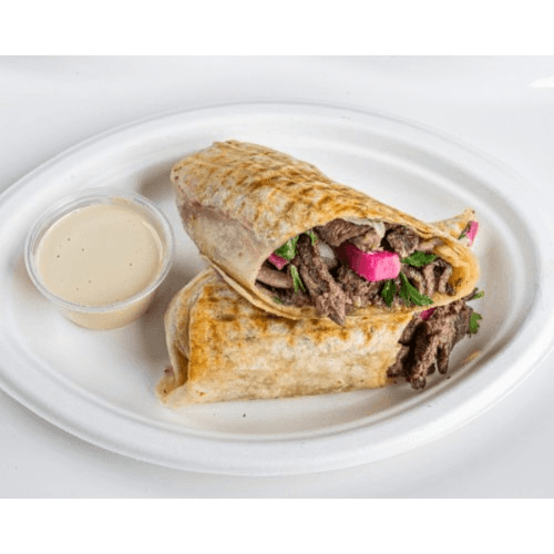Beef Kabab Wrap Combo.