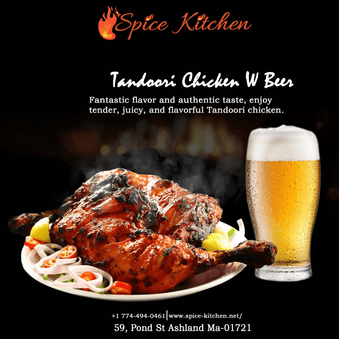 Tandoori chicken 