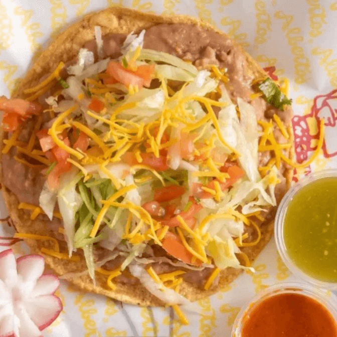 Bean Tostada.