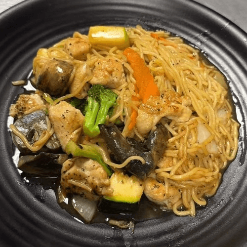 Chicken Soba Noodles.