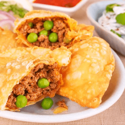 Meat Samosa (Beef).