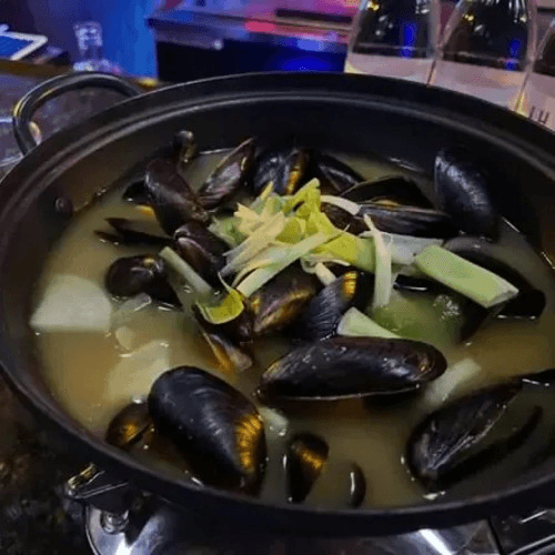 Mussel Soup 흥합탕.