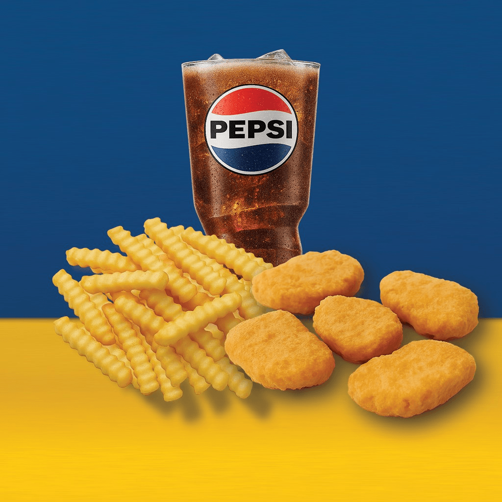 Mini Chicken Nuggets 5pc.meal.