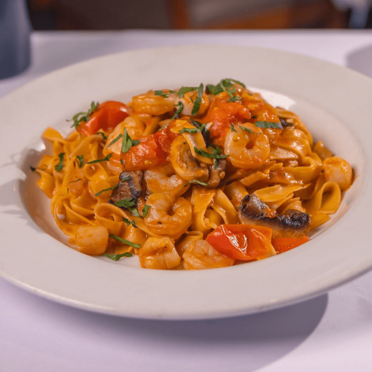 Fettuccini Viareggina.