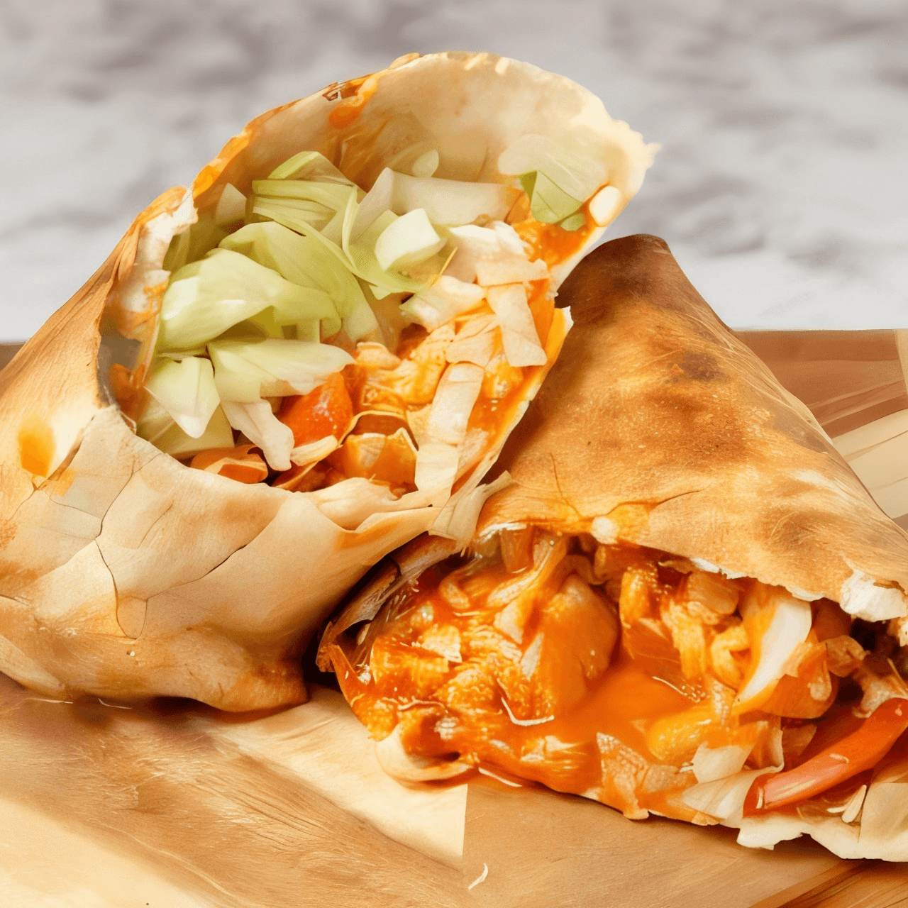 Buffalo Chicken Wrap.