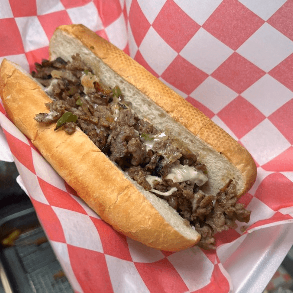 6" Chicken Philly Sandwich.