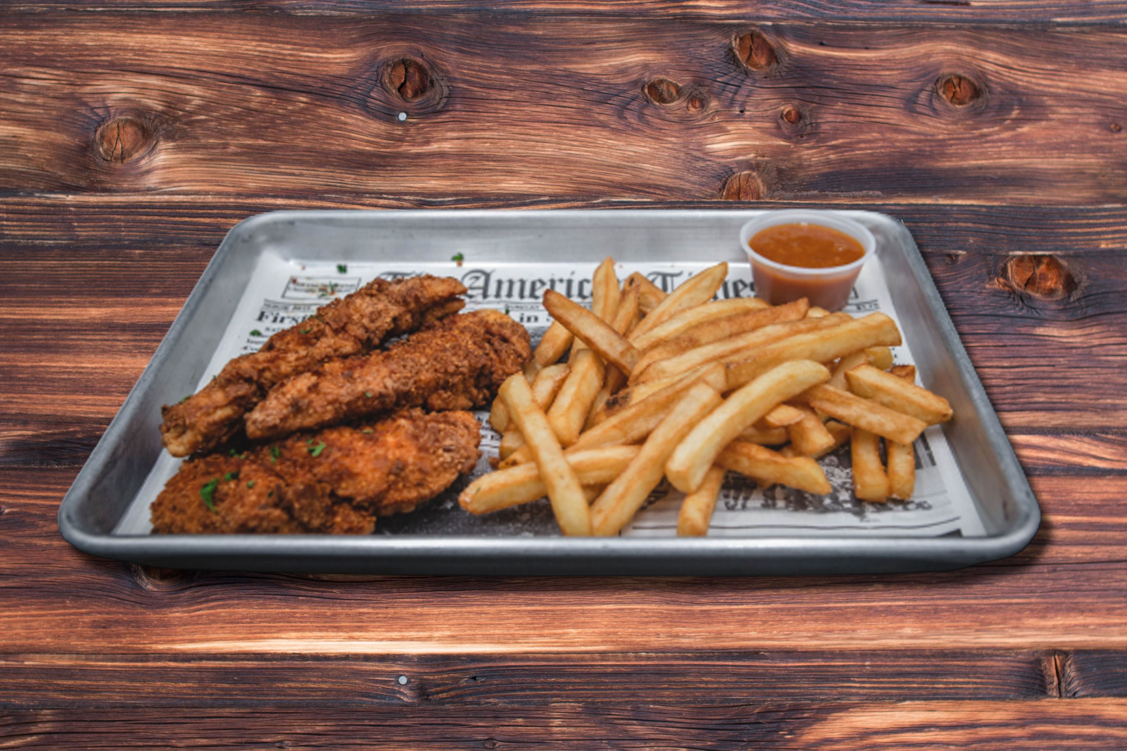 Chicken Tender Basket.