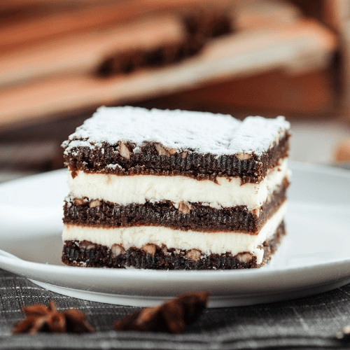 Swiss Chocolate Three Layer Chalet Cake