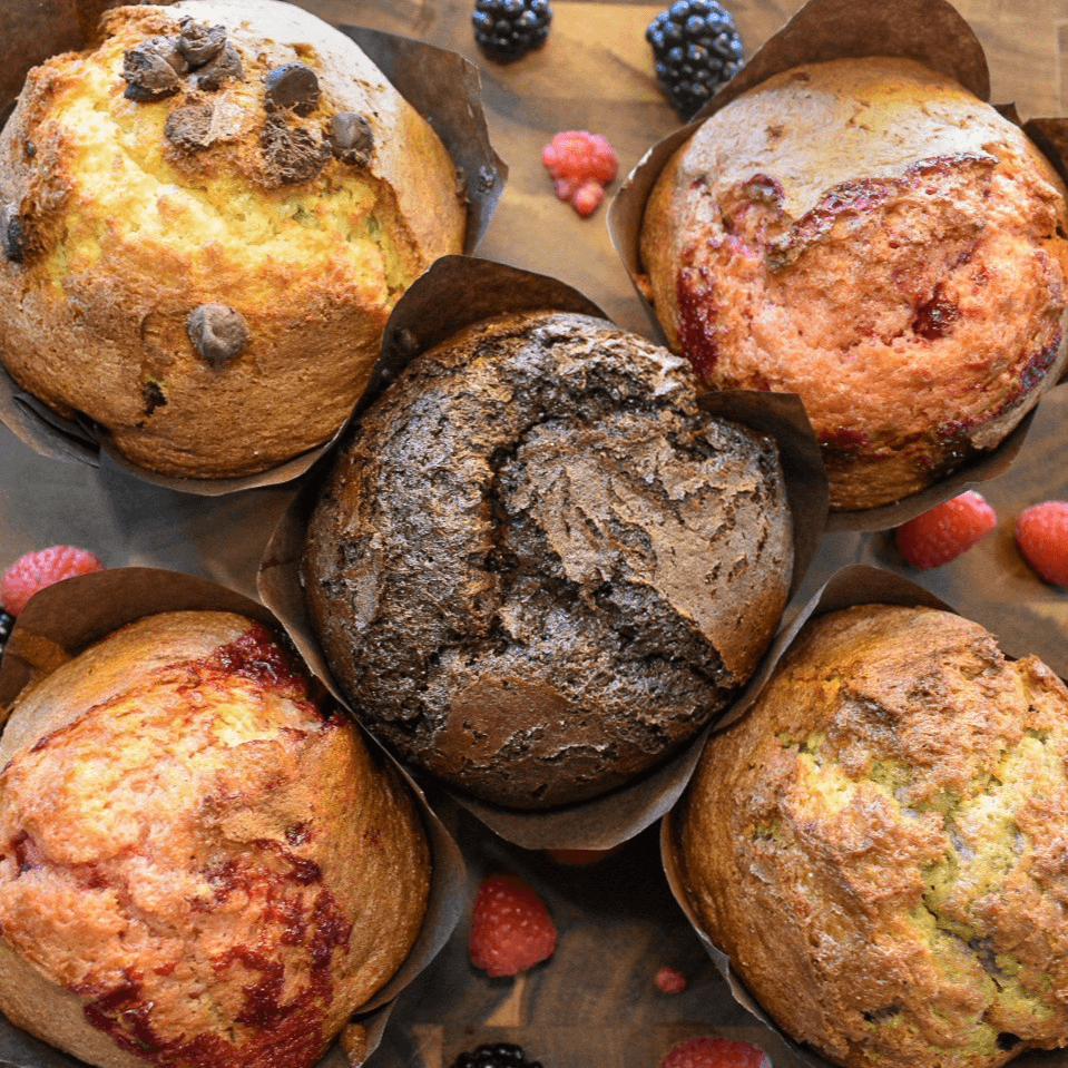 ORANGE POPPY MUFFIN.