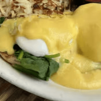 Eggs Benedict.