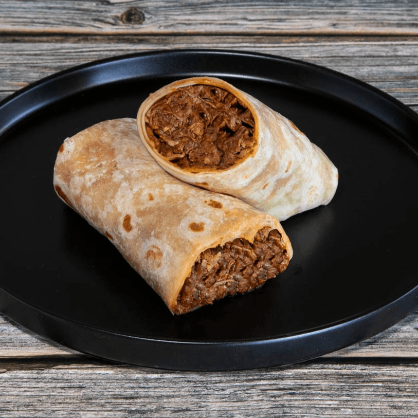 Red Chile Burrito.