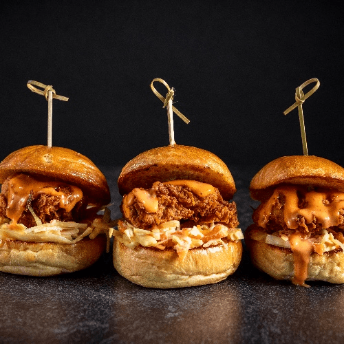 3 Chicken Deluxe Sliders