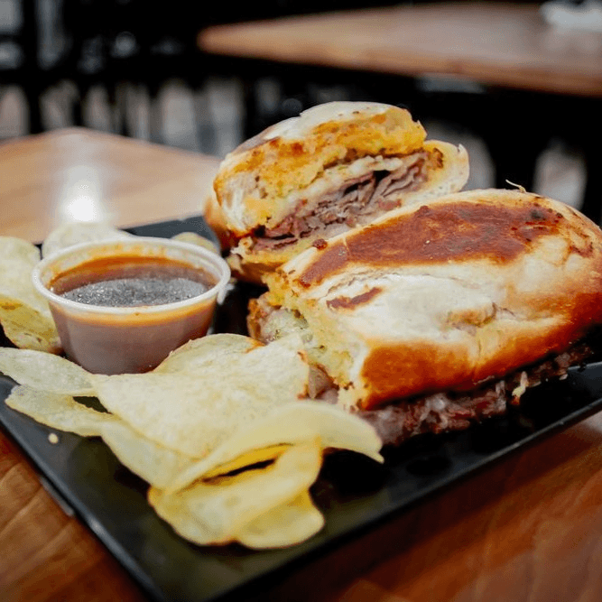 Italian Roast Beef Sandwich.