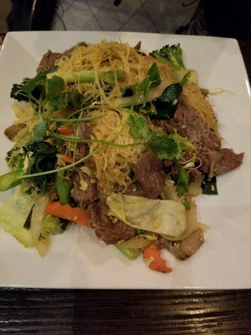 Vermicelli Curry Noodles.