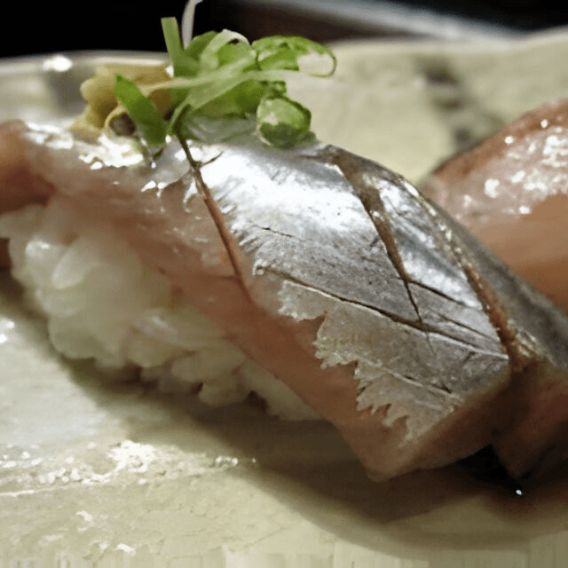 Mackerel Sushi.