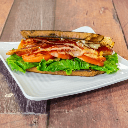 Breakfast BLT Sandwich.