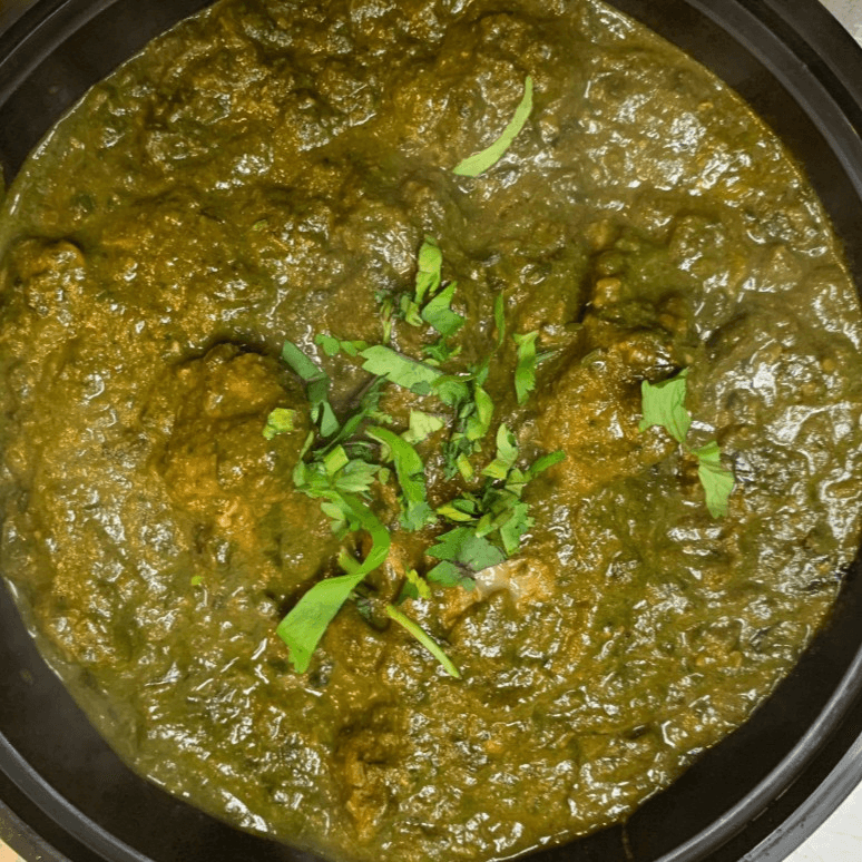 Lamb Saag(Spinach).
