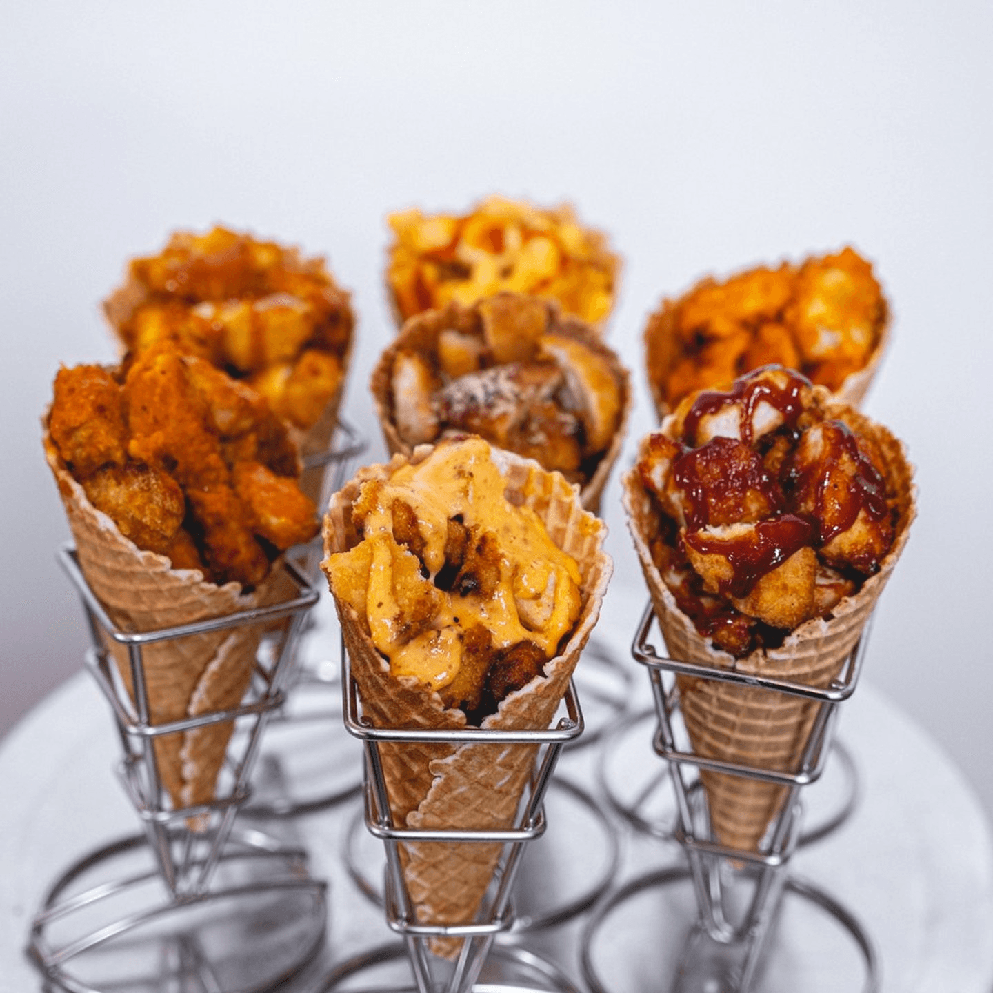 Chicken & Waffles with a Twist!