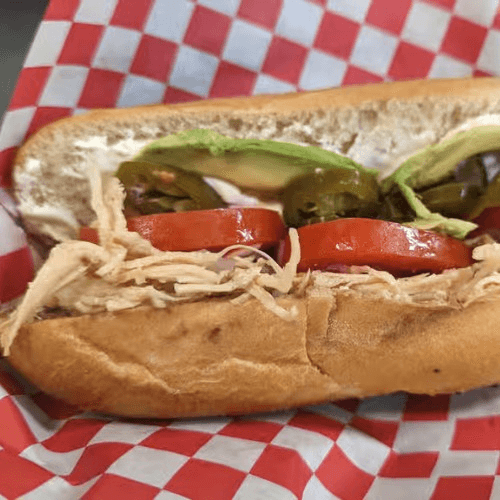 Mexican Torta Sub.