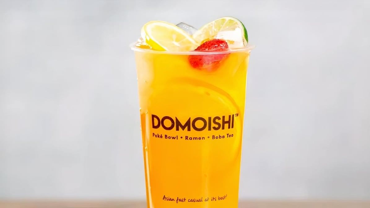 Rainbow fruit jasmine tea.