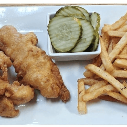 Chicken Strips & French Fries.