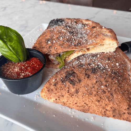 Spicy Sausage Calzone
