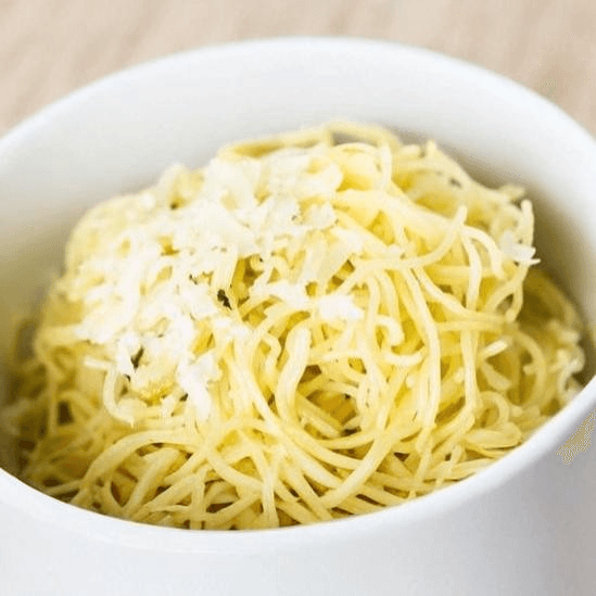 Kids Spaghetti Butter & Cheese.
