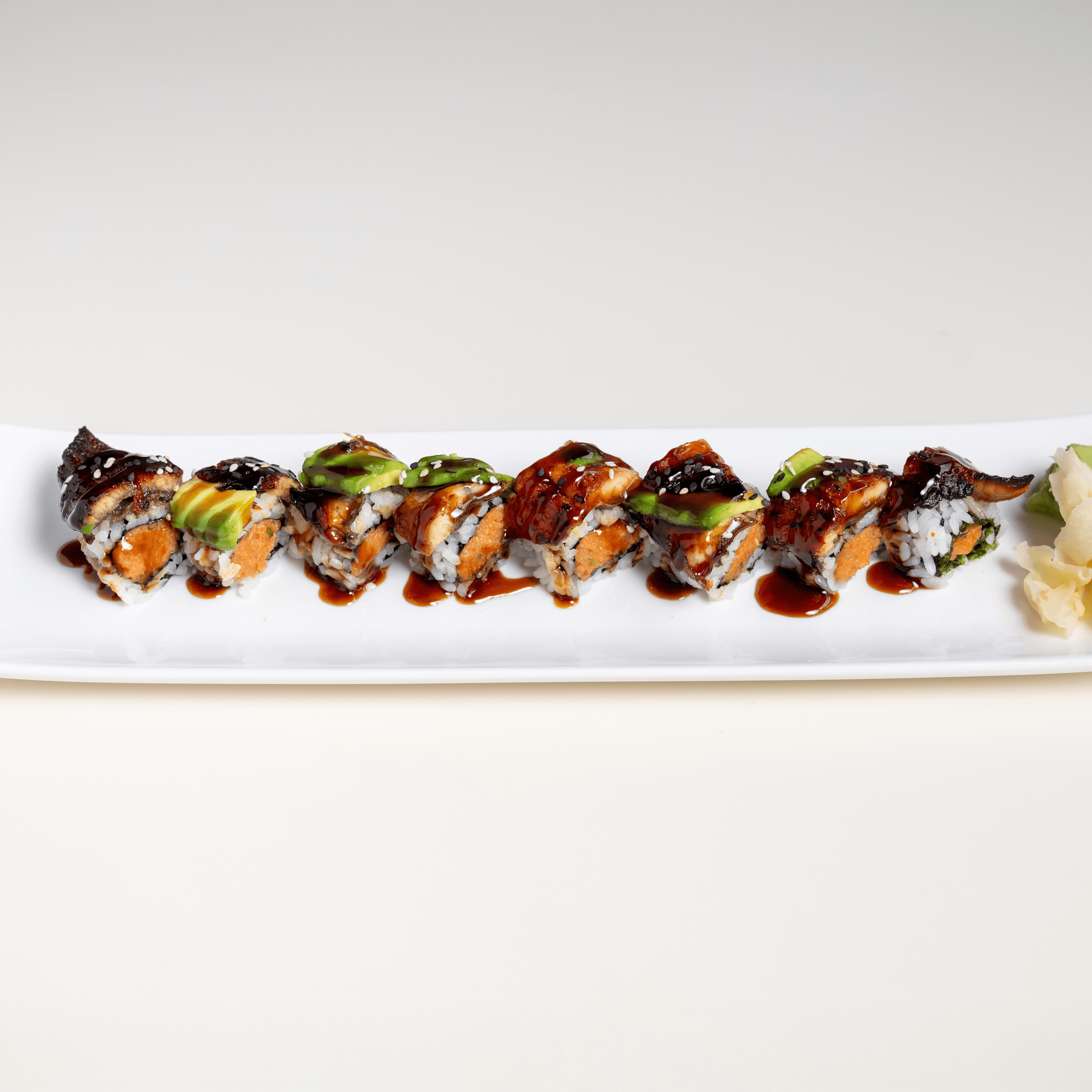 Spicy Tuna with Eel Maki.