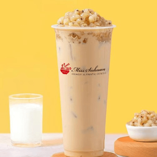 Mung Bean Milk Tea / 绿豆奶茶.