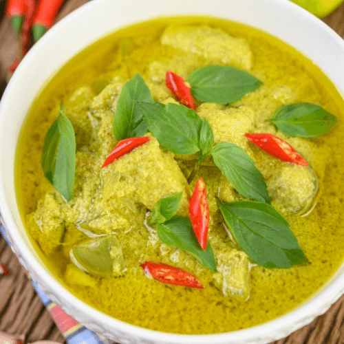Green Thai Curry.