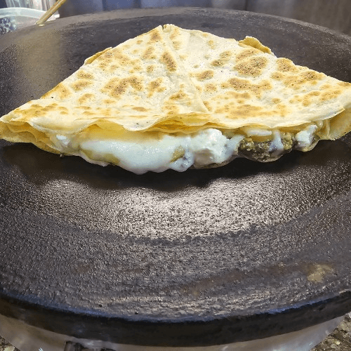 Four Cheese Pesto Crepe