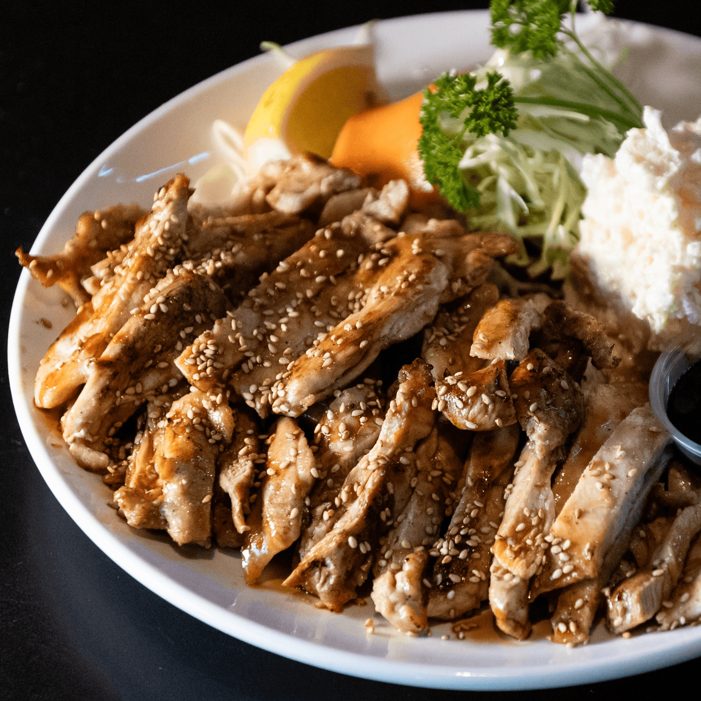 Teriyaki - A La Carte.