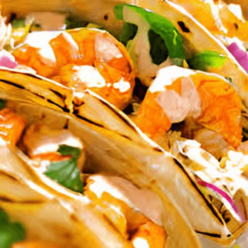 Shrimp Tacos.