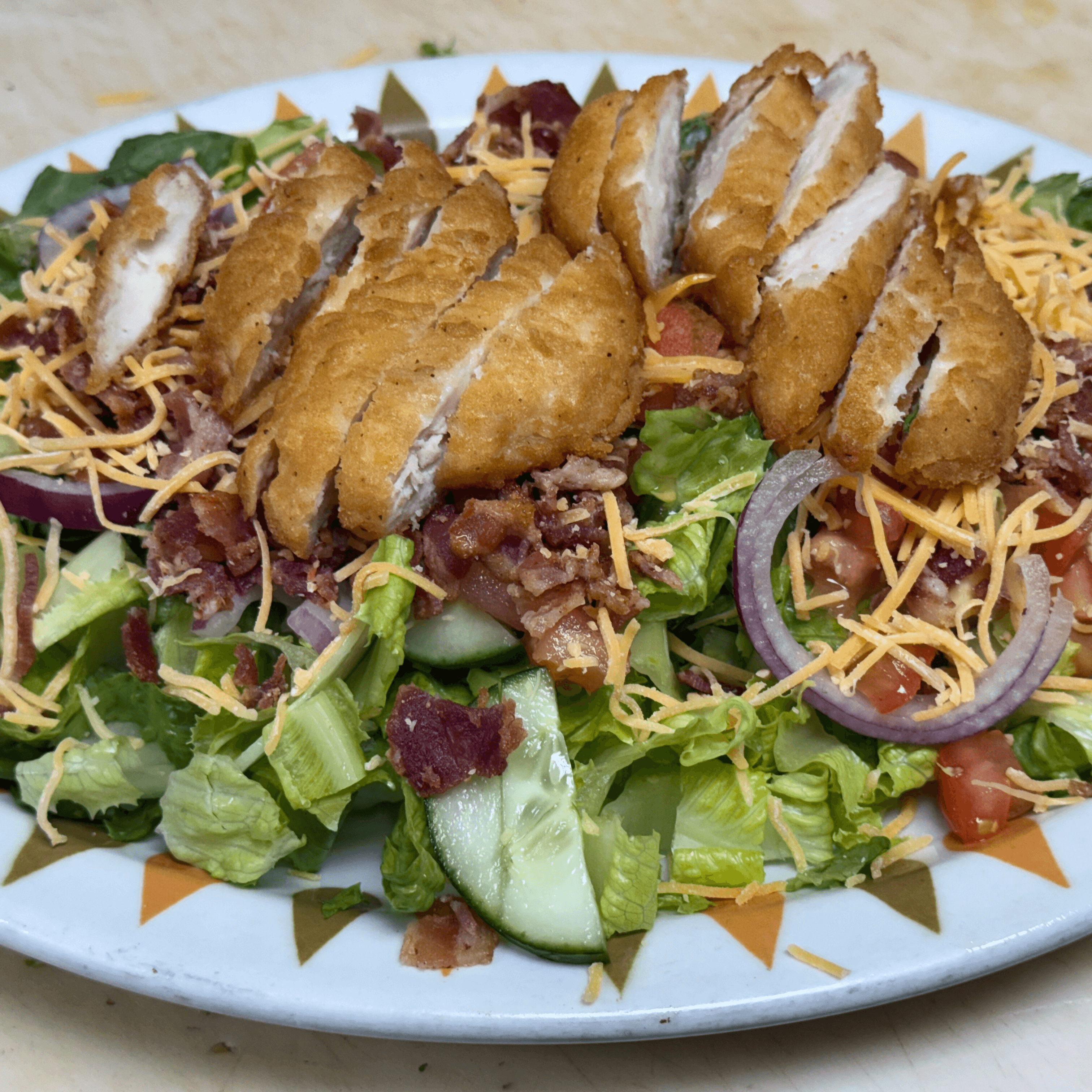 Chicken B.L.T. Salad.
