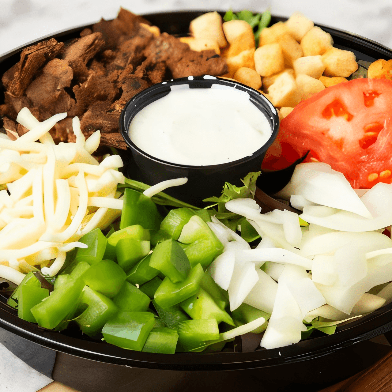 Steak Salad.
