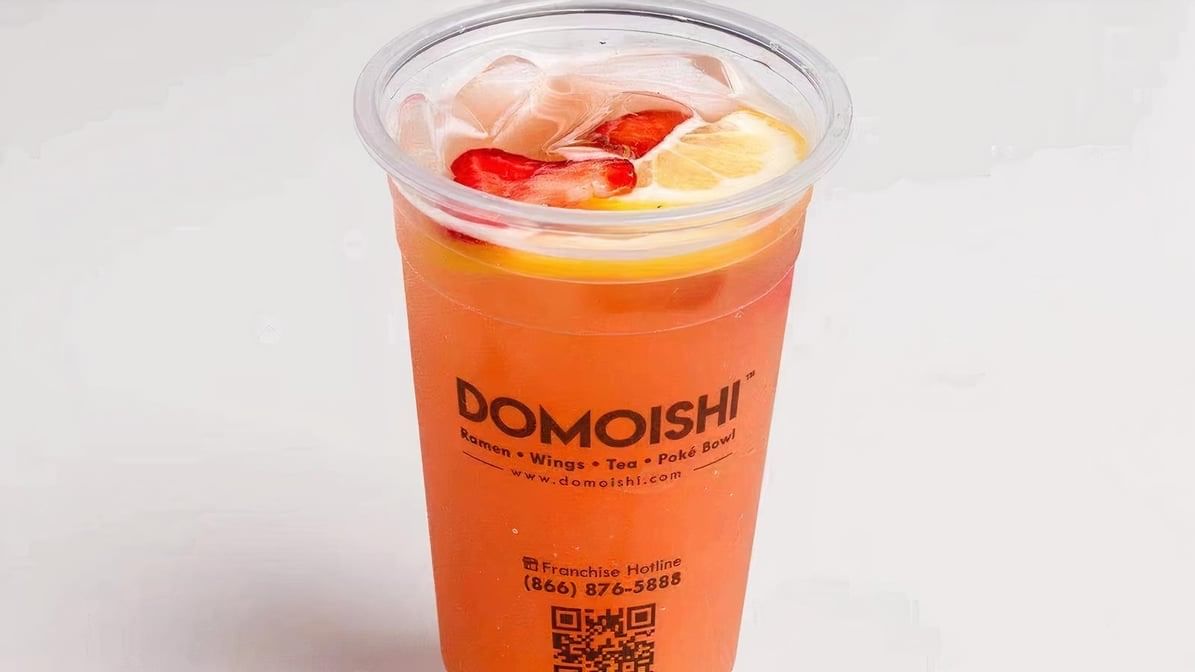 Peach berry green tea.