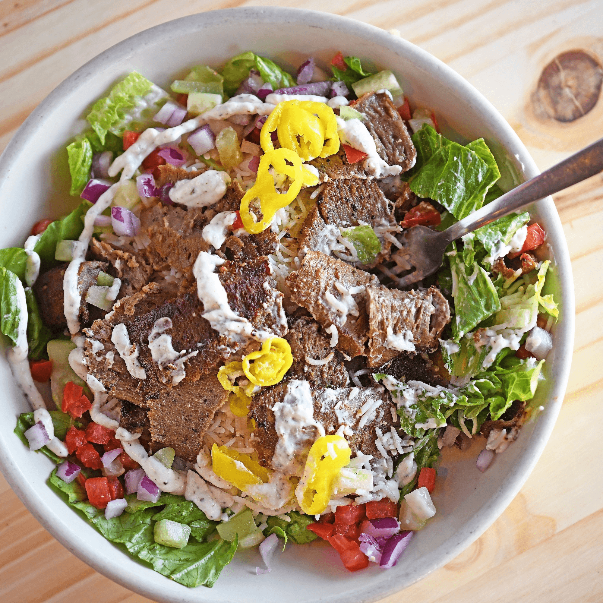 Gyro Bowl.