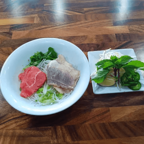 P7.  Steak & fatty brisket.