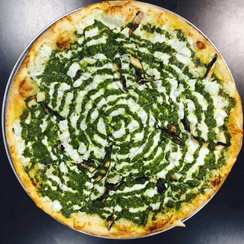 14" Portobello Chicken Pesto Pizza