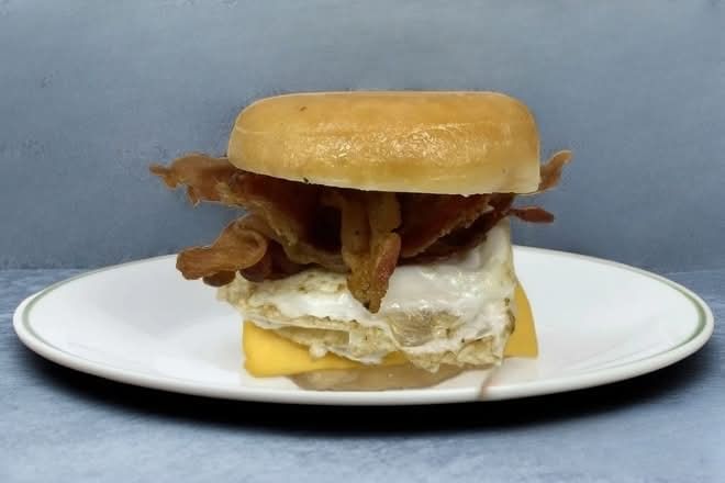 Solar Darkness Bacon, Eggs and Cheese.