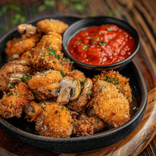 Breaded Mushrooms