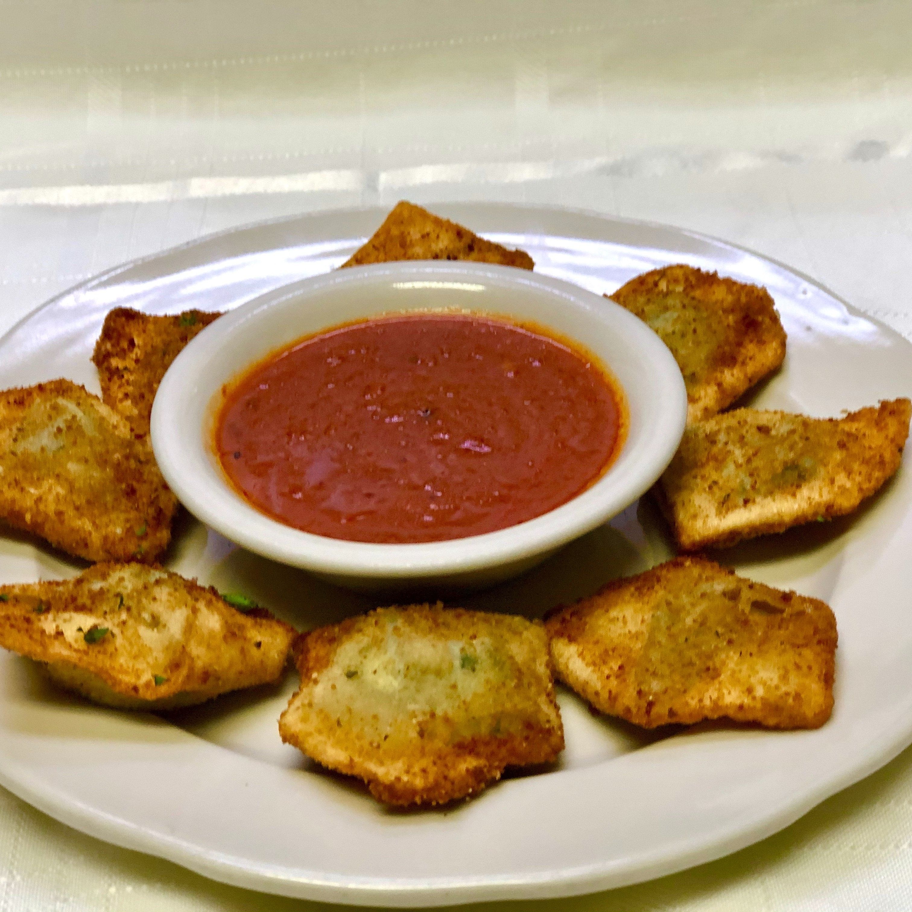Ravioli Fritti.