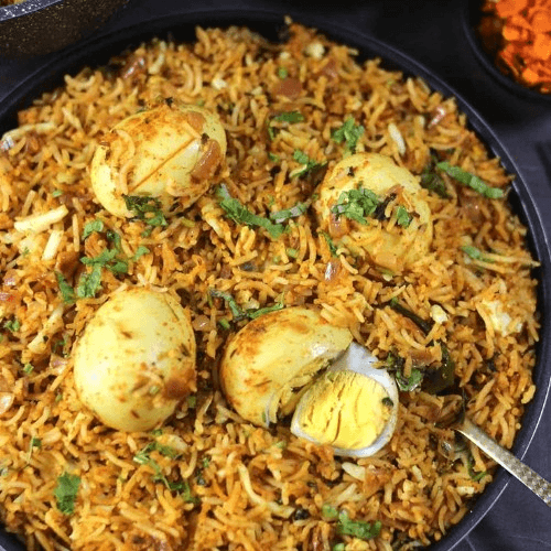 Egg Pulao.