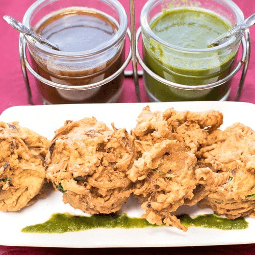 Onion Bhaji.