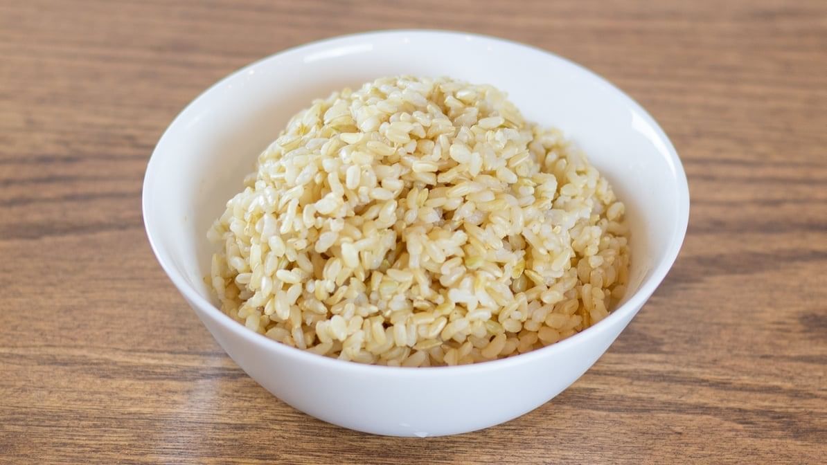 Side of brown rice.