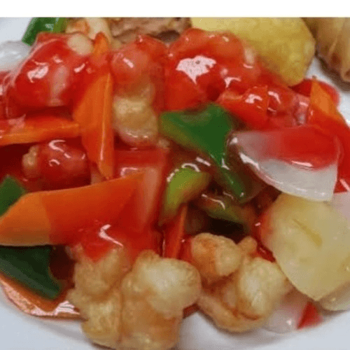 Sweet and Sour shrimp