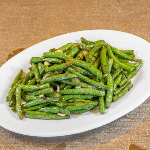 Stir-Fried Green Beans / 干煸四季豆.