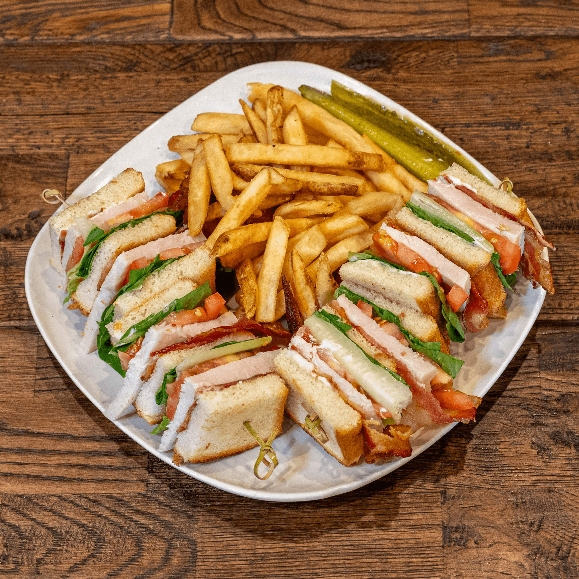 Classic Turkey Club.