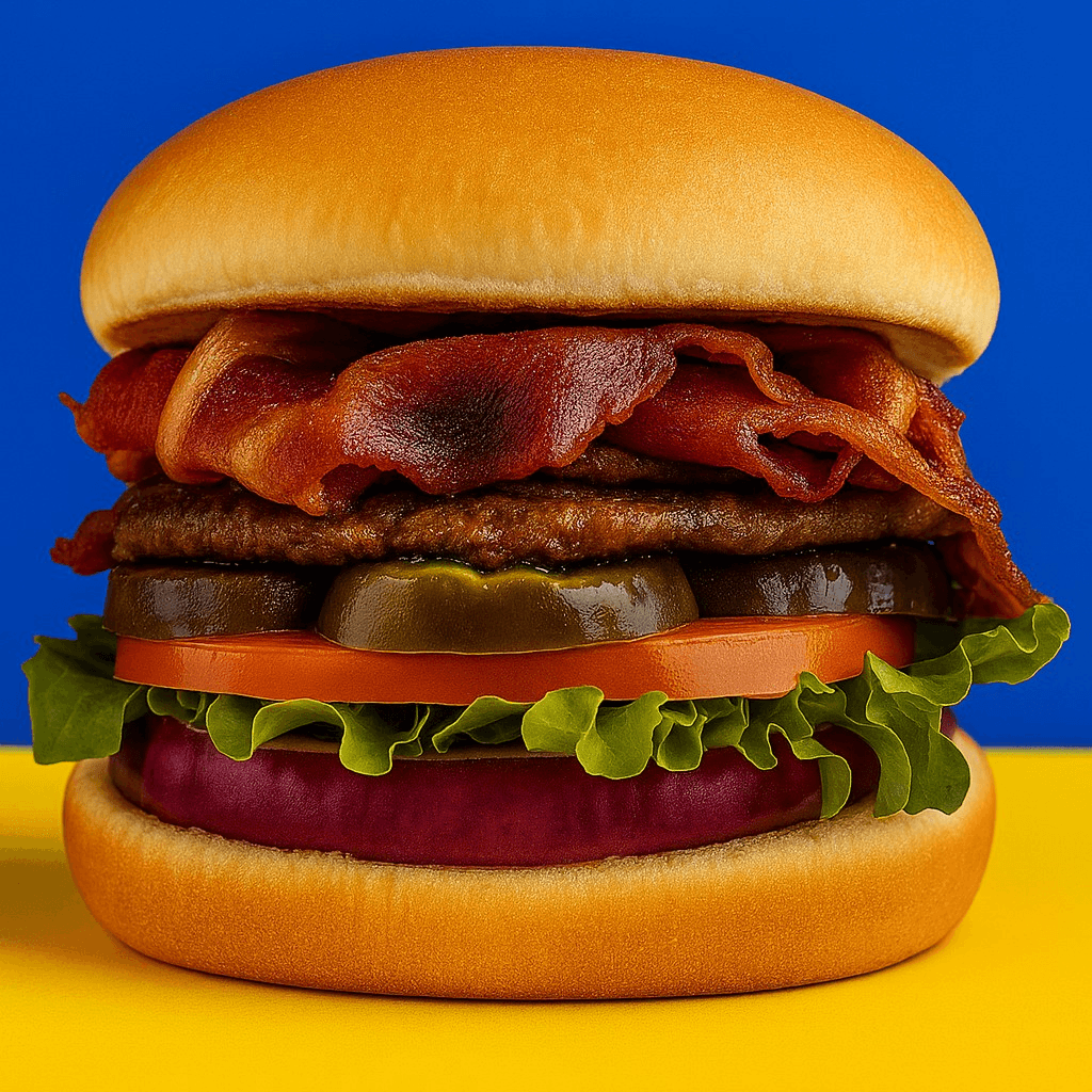 Colossal Burger Ala Cart.